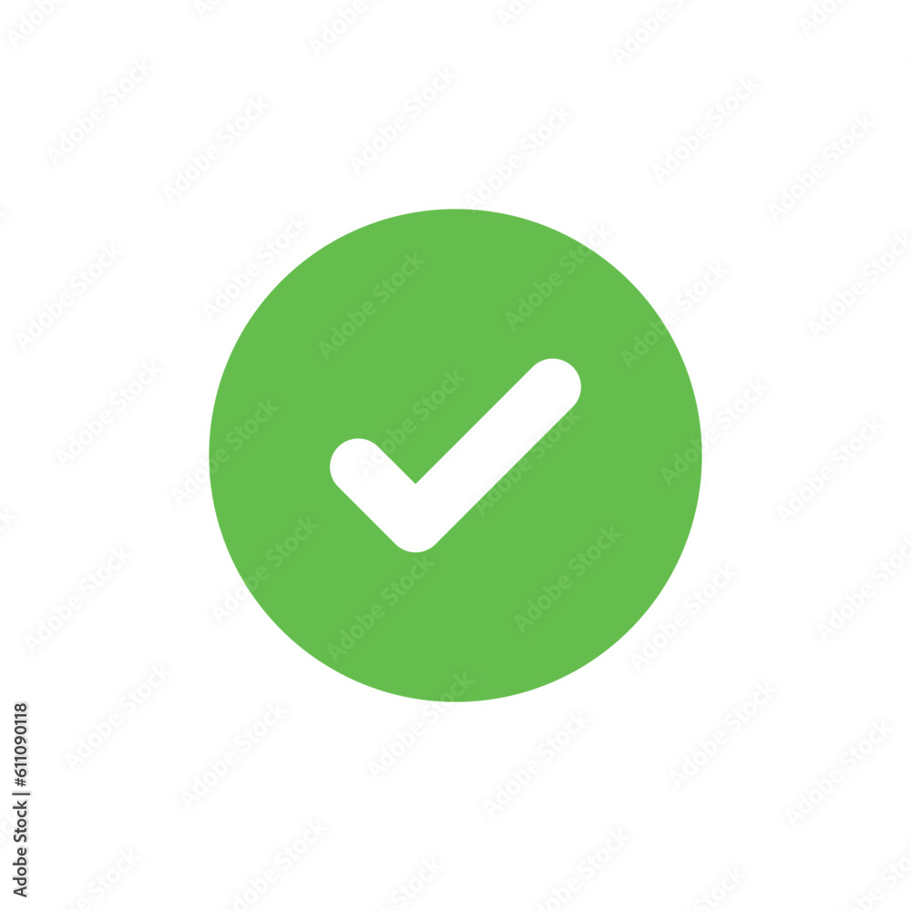 Check Mark Checklist Circle Badge Vector Template Check Mark Checklist Circle Badge Vector Template