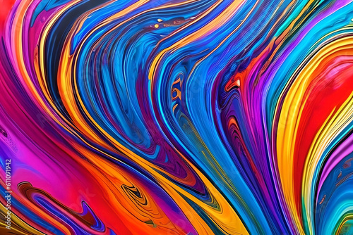  abstract background with swirling  vibrant colors blending together  creating a sense of movement and energy