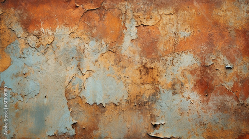 worn rust wallpaper, generative ai