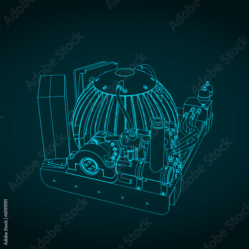 Gyro boat stabilizer blueprint