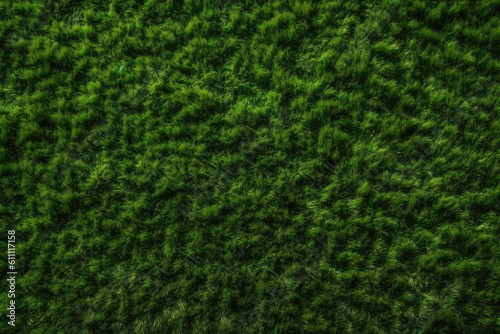 Artificial grass field meadow green. Top View Texture. Generative AI