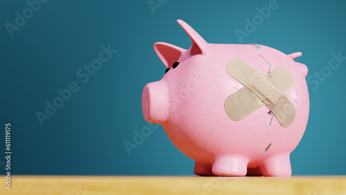 Piggy bank repair