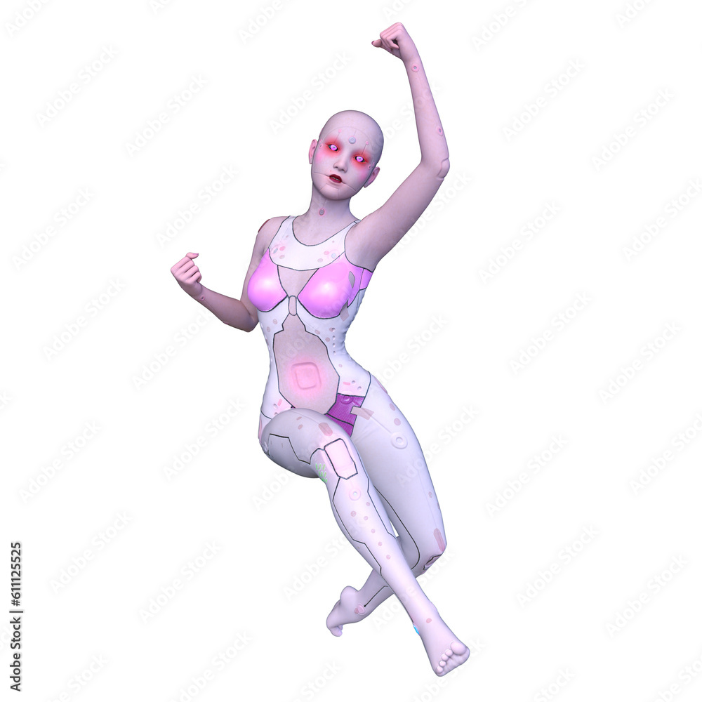 女性サイボーグ 女性サイボーグ