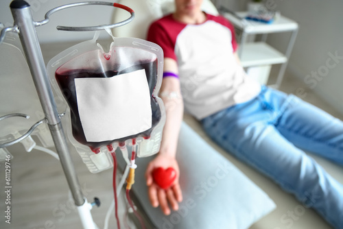 Blood pack for transfusion ...
