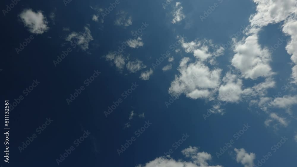 The look of the thin white clouds in the sky on a sunny day in Estonia The look of the thin white clouds in the sky on a sunny day in Estonia