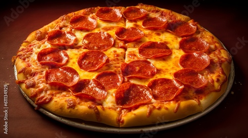 Pepperoni Pizza: A Spicy Delight