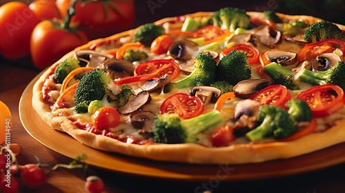 Veggie Pizza: Fresh and Colorful