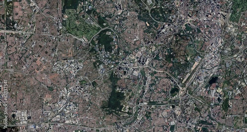 Photography 3D Buildings Rendering Kuala Lumpur Malaysia HD satellite image