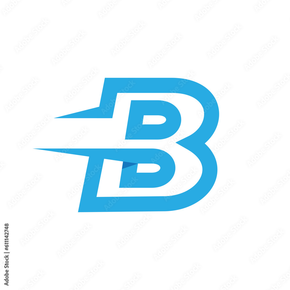 Initial letter B logo design vector Initial letter B logo design vector