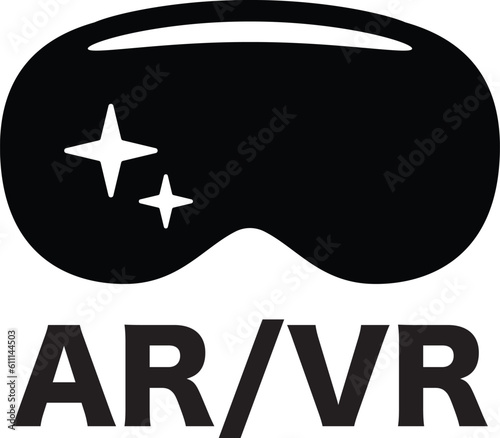 AR/VR virtual vision icon