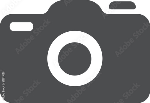 photo camera icon for apps and websites, SVG file photo