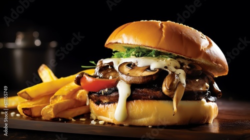 Mushroom Swiss Burger: A Gourmet Sensation