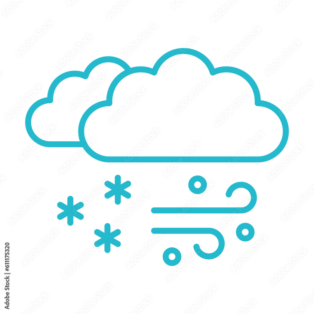 Snow Storm Icon Snow Storm Icon