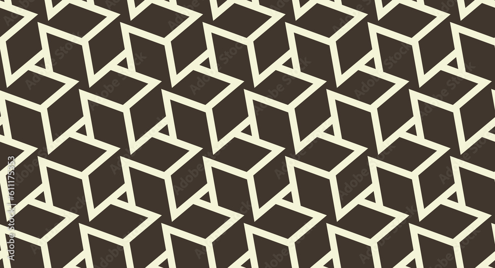 Seamles Abstract Pattern with Triangles