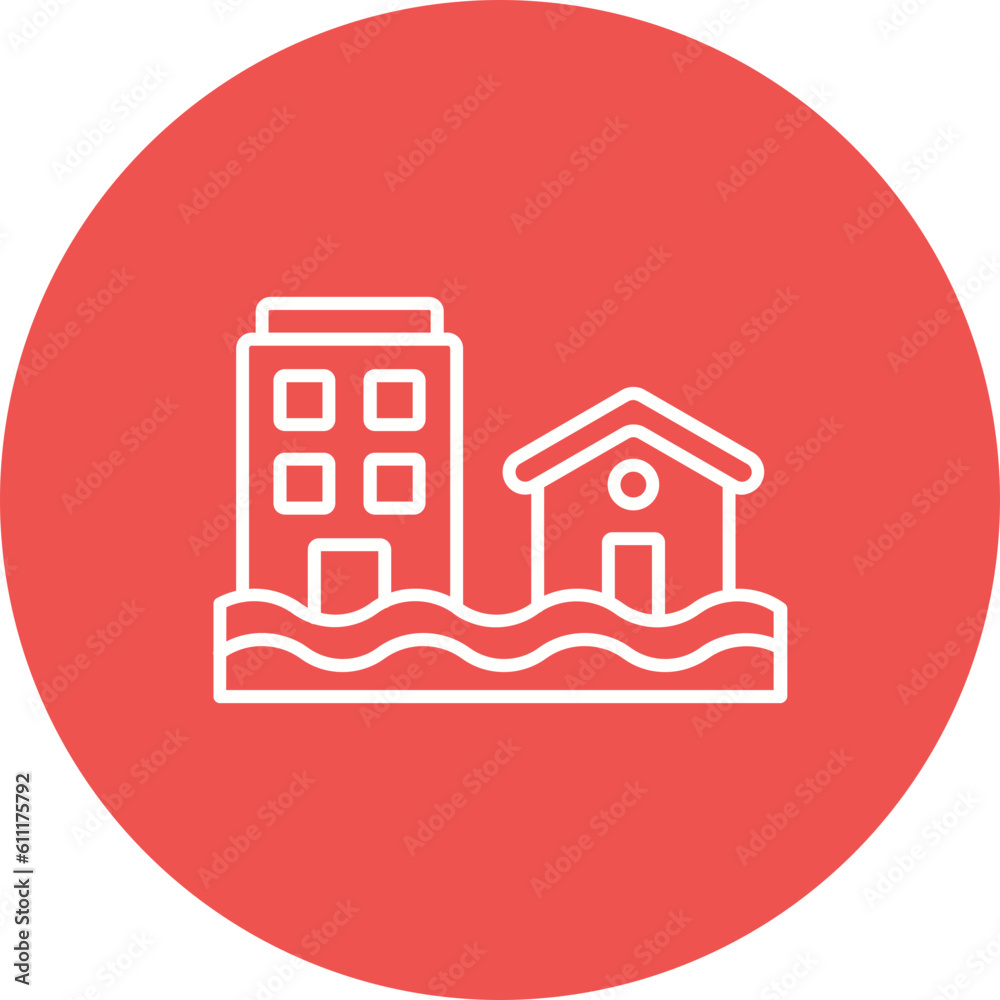 Flooding Icon Flooding Icon