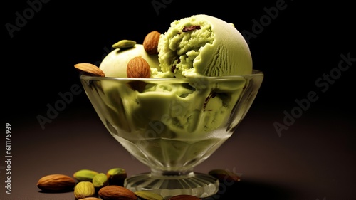 Pistachio Pleasure  Delicate Green with Nutty Texture