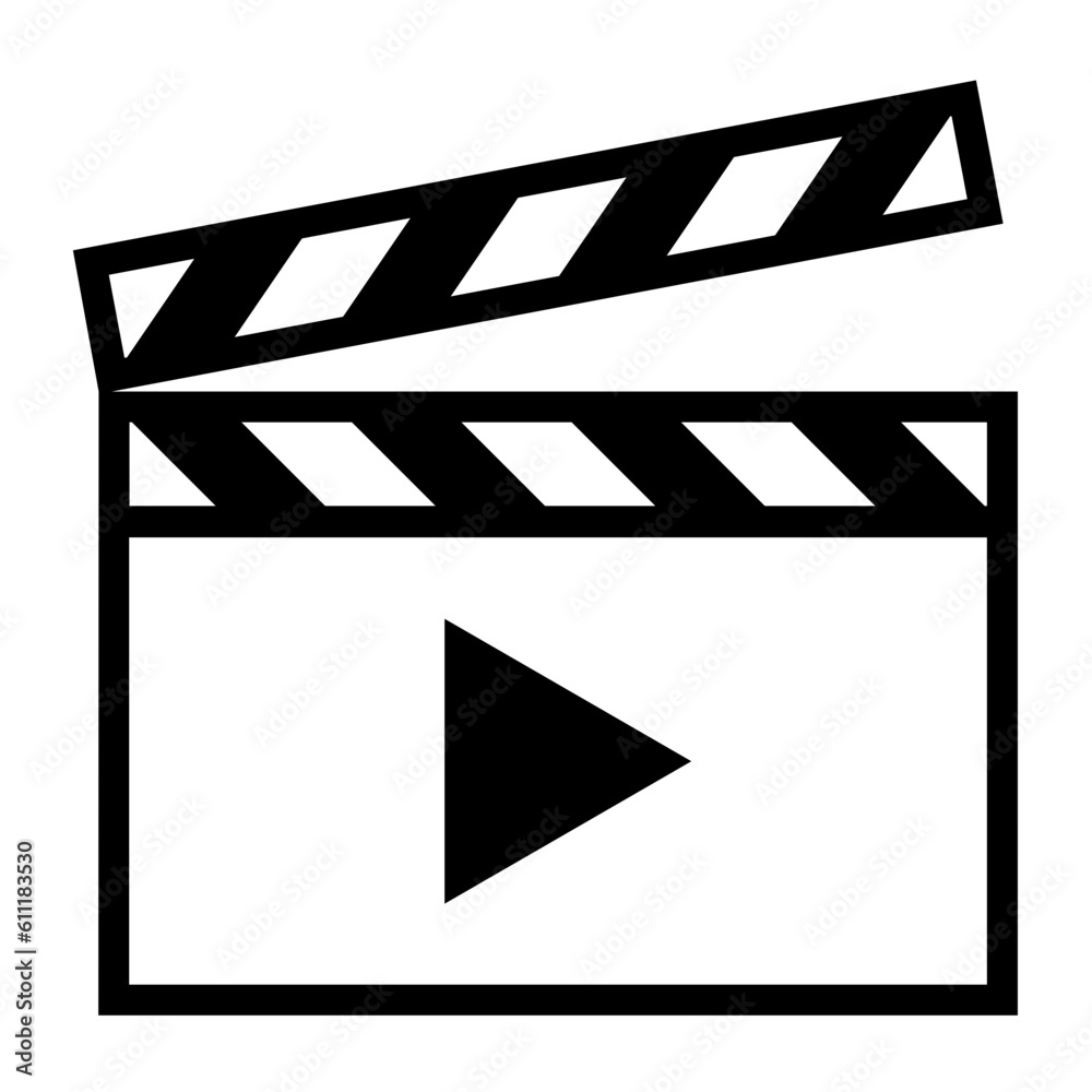 video vector icon