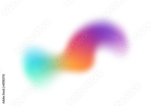 Abstract Blurred Gradient Element