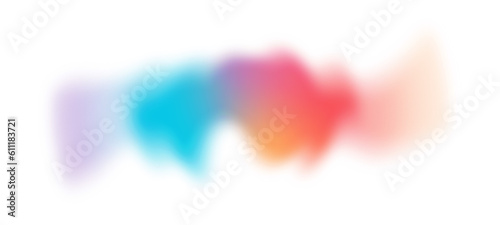 Abstract Blurred Gradient Element