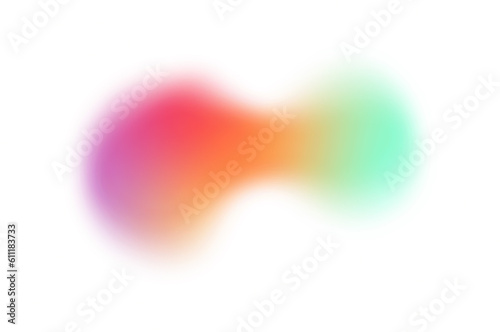 Abstract Blurred Gradient Element