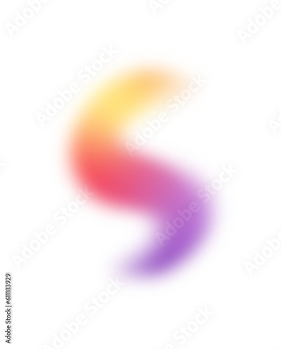 Abstract Blurred Gradient Element