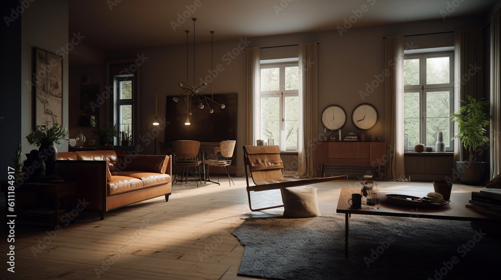 Fototapeta premium modern living room