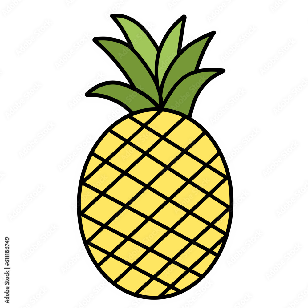 Pineapple Illustration