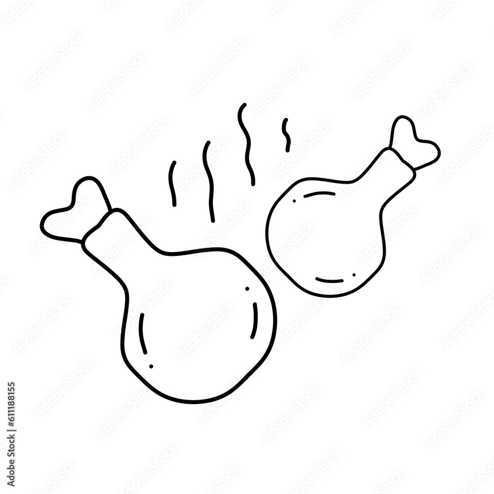 The hot fried chicken is very appetizing and dipping in the chicken dipping sauce. The hot fried chicken is very appetizing and dipping in the chicken dipping sauce.