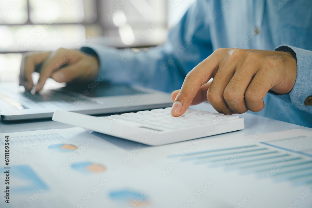 Startup Businesswoman analyse investment marketing data. Startup Businesswoman analyse investment marketing data.