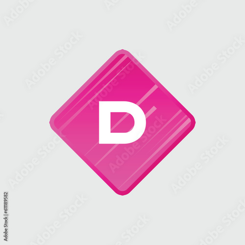 Free Download D logo Colorful Vector Design. Icon Concept. Abstract modern - GFXLoad