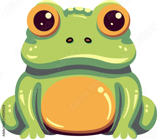 frog cute cartoon minimal