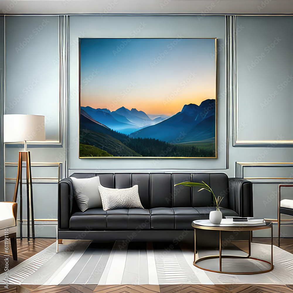 Fototapeta premium modern living room