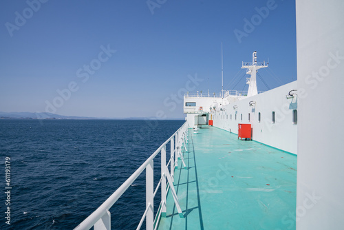 Wallpaper Mural フェリー 甲板 デッキ 船旅 航海 Torontodigital.ca