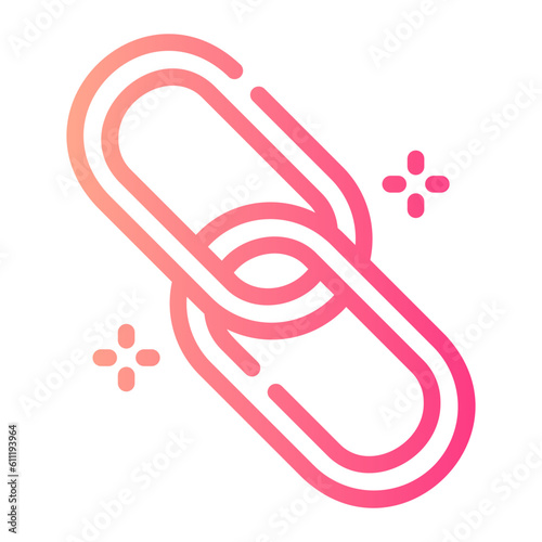 backlink Line Gradient Icon