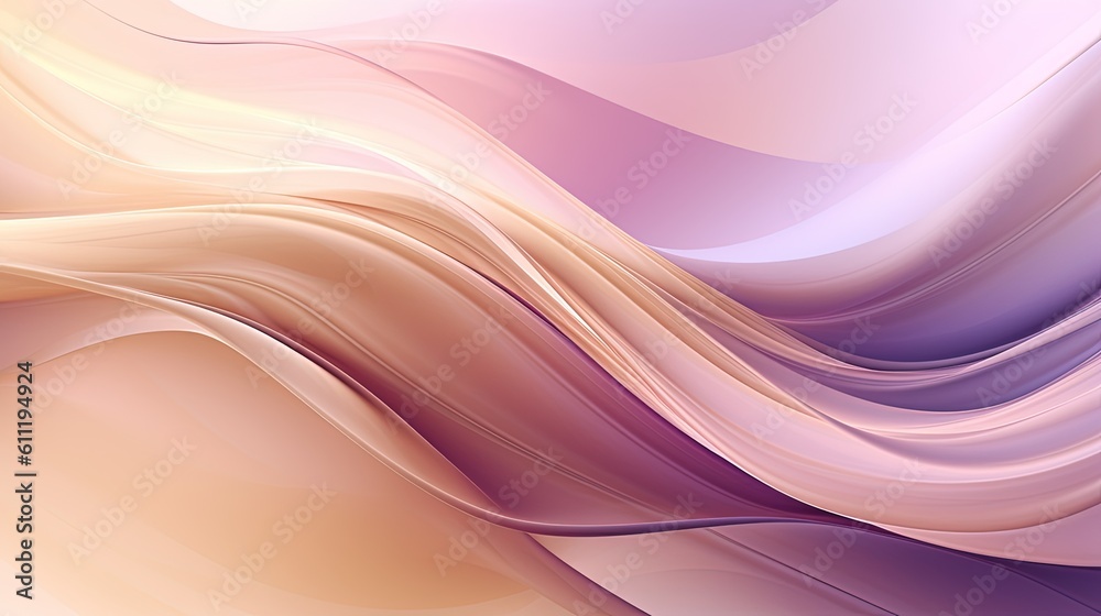 0857. Lilac and Champagne Digital Wave Background. Generative AI 0857. Lilac and Champagne Digital Wave Background. Generative AI