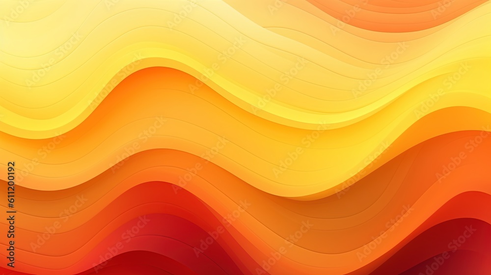 1243. Yellow Red and Orange Digital Waves Background. Generative AI 1243. Yellow Red and Orange Digital Waves Background. Generative AI