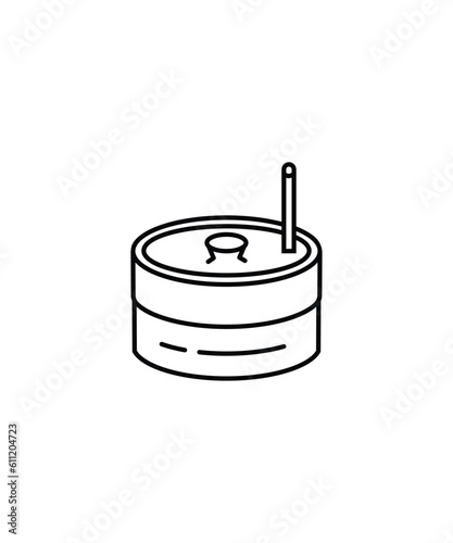 stone mill icon, vector best line icon.