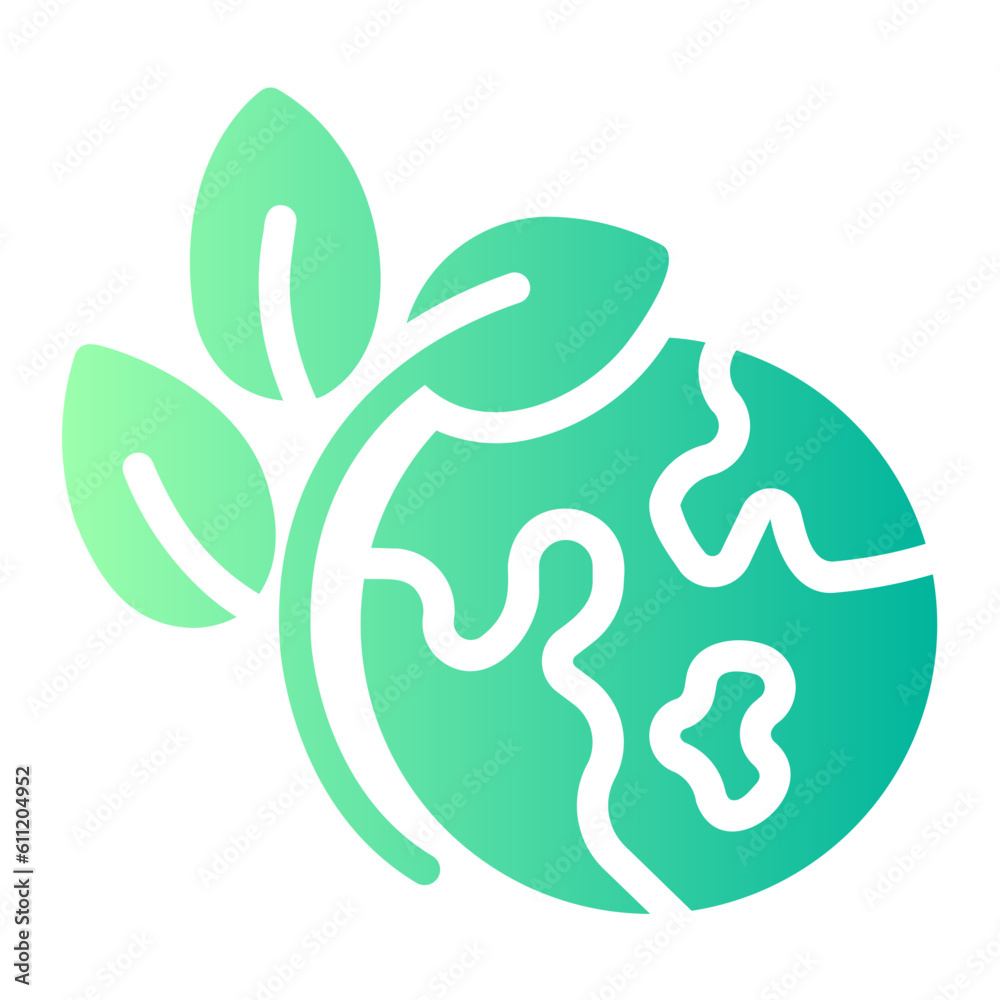 earth Gradient icon earth Gradient icon