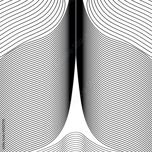 The lines create a kind of muscle in the back of the human body.