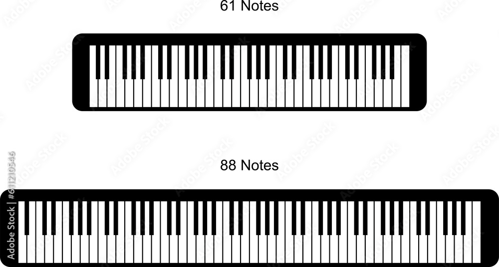 Piano keyboard diagram piano keyboard layout on transparent