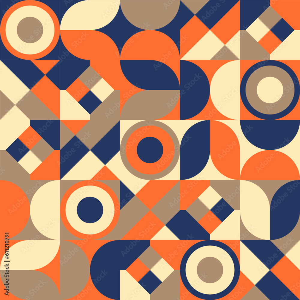 Creative Vector Pattern Seamless Abstract Mosaic Geometric Shape Ornament Decorative Wall Home Background Modern Creative Vector Pattern Seamless Abstract Mosaic Geometric Shape Ornament Decorative Wall Home Background Modern