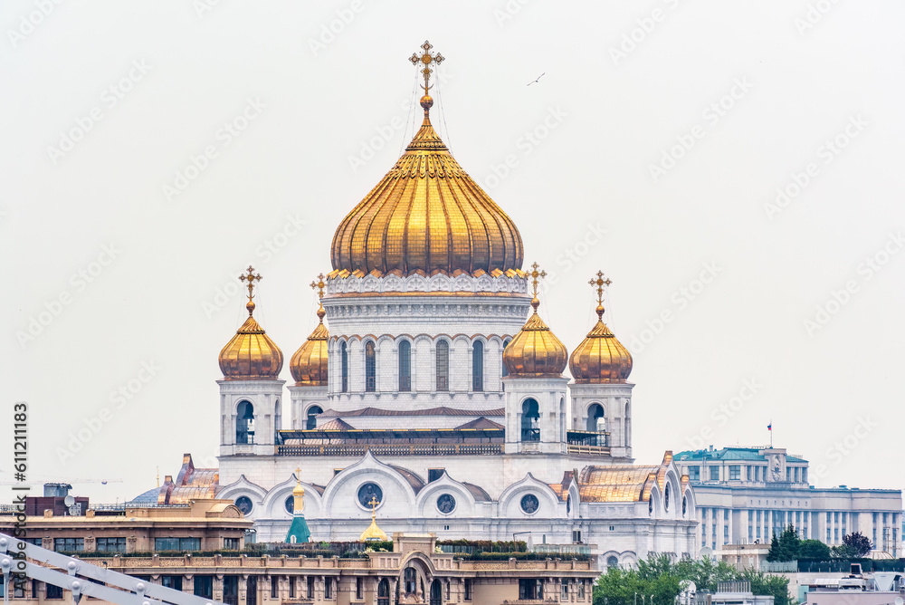Cathedral of Christ the Saviour in Moscow, Russia