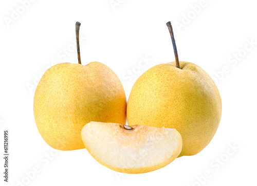 snow pear on transparent png