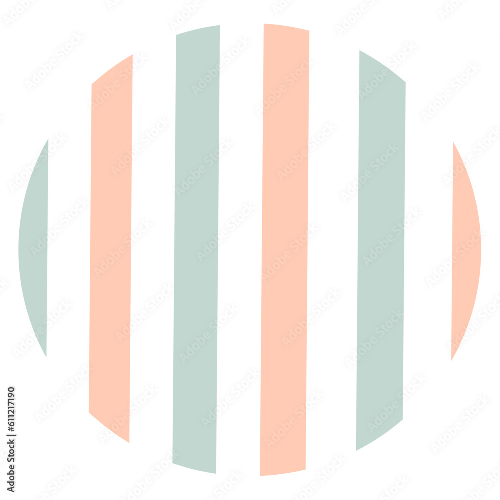 Memphis Sliced Circle 1 Memphis Sliced Circle 1
