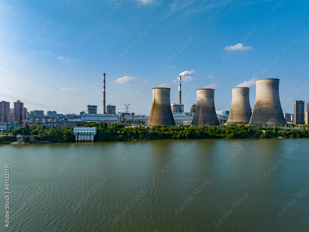 thermal power plant, cooling tower
