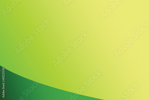 Abstract lime green gradient background in a flat design style. Lime green gradient for a banner, background, poster, flyer, wallpaper, template, and presentation template.