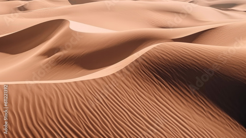 Desert natural background. Illustration AI Generative..