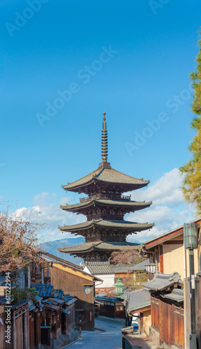 The Yasaka Pagoda(Hokanji Temple), is a popular tourist attraction, the Yasaka Pagoda, also known as Tower of Yasaka and Yasaka-no-to, is a Buddhist pagoda located in Kyoto, Japan. 