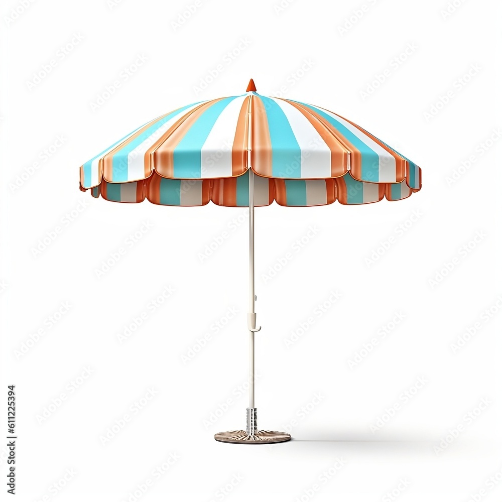 beach umbrella isolated on white background beach umbrella isolated on white background