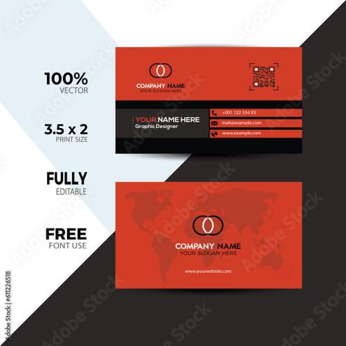 Modern, Luxury Business Card Template Design